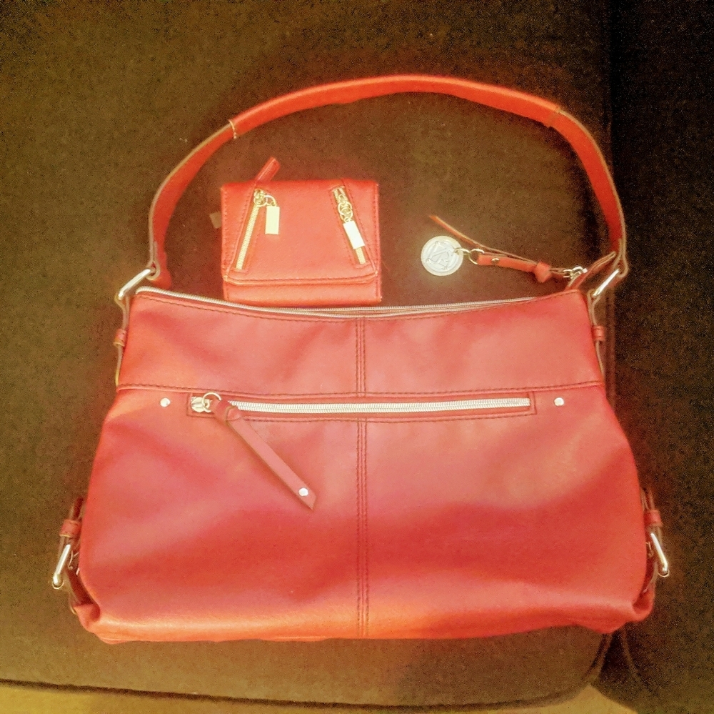 Relic Red Purse with matching Red Wallet